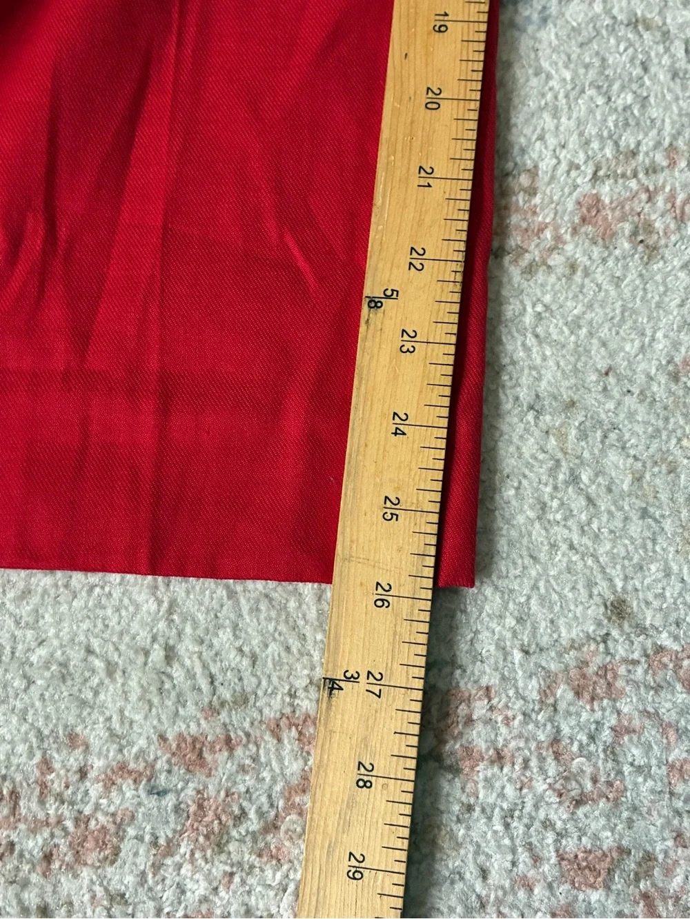 NWT Banana Republic Bold Red Wide-Leg Cropped Pants-Size 6